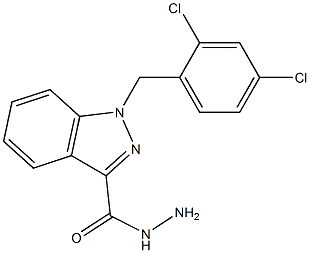 1-(2,4-dichlorobenzyl)indazole-3-carbohydrazide